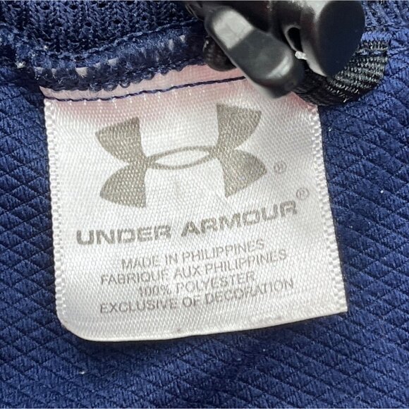 Under Armour Large All Season Gear Quarter-Zip Pullover Navy 38b - Picture 5 of 6